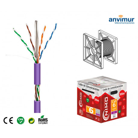 UTP CAT6 LSZH 305m Dca s2, d2, a2.