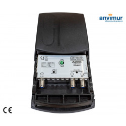 Amplificador de Mástil 38dB UHF/Satelite LTE 5G