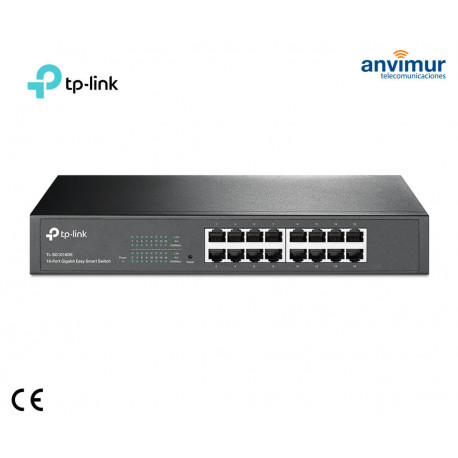 SG1016DE, Switch Easy Smart de 16 Puertos Gigabit | TP-LINK