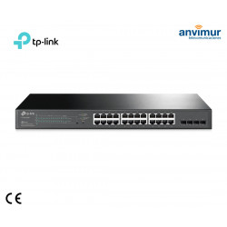 SG2428P, JetStream 28-Port Gigabit Smart Switch with 24-Port PoE+ | TP-LINK