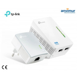 WPA4220KIT, Kit PLC Extensor Powerline WiFi AV600 a 300Mbps | TP-LINK