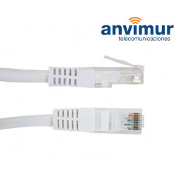 Conexión RJ45 macho UTP Flexible CAT6 0.35mts