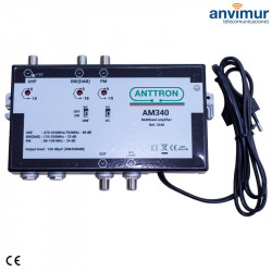 Amplificador Multibanda 3 Entradas AM340 Filtro 4G/5G | ANTTRON