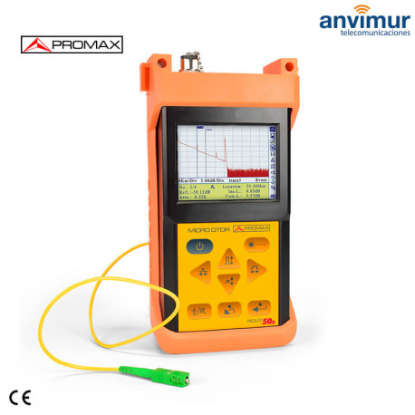 PROLITE-50B, Single mode micro OTDR (1310/1550nm) 28Db | PROMAX