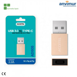 Adaptador USB 3.0 a Type-C | AD505