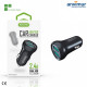 Adaptador Coche Dual USB 2.4A Negro | CC260B