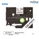 Brother flexible P-Touch BLACK ON WHITE text 24mm | 8m