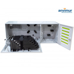 Multioperator distribution cabinet up to 48 optic fibers