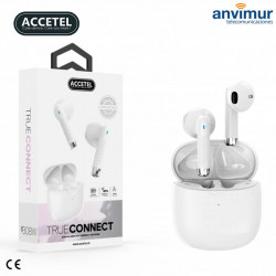 Auricular Inalámbrico TWS Dual Earpod Táctil Blanco | EPW308W