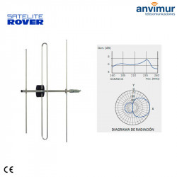 43003, Antena Radio Digital (DAB) YAGI 3 Elementos | Rover