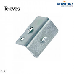 2412, Cantonera angular para chimenea Zinc + RPR | Televes