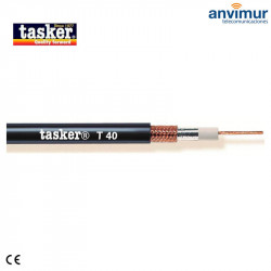 Cable Coaxial HDTV TASKER T40 1x0,34mm² (75Ω)