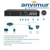 VIGI NVR1008H-8P NVR VIGI PoE+ de 8 canales