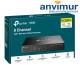 Videograbador TP-LINK VIGI NVR1008H-8P PoE+ de 8 canales