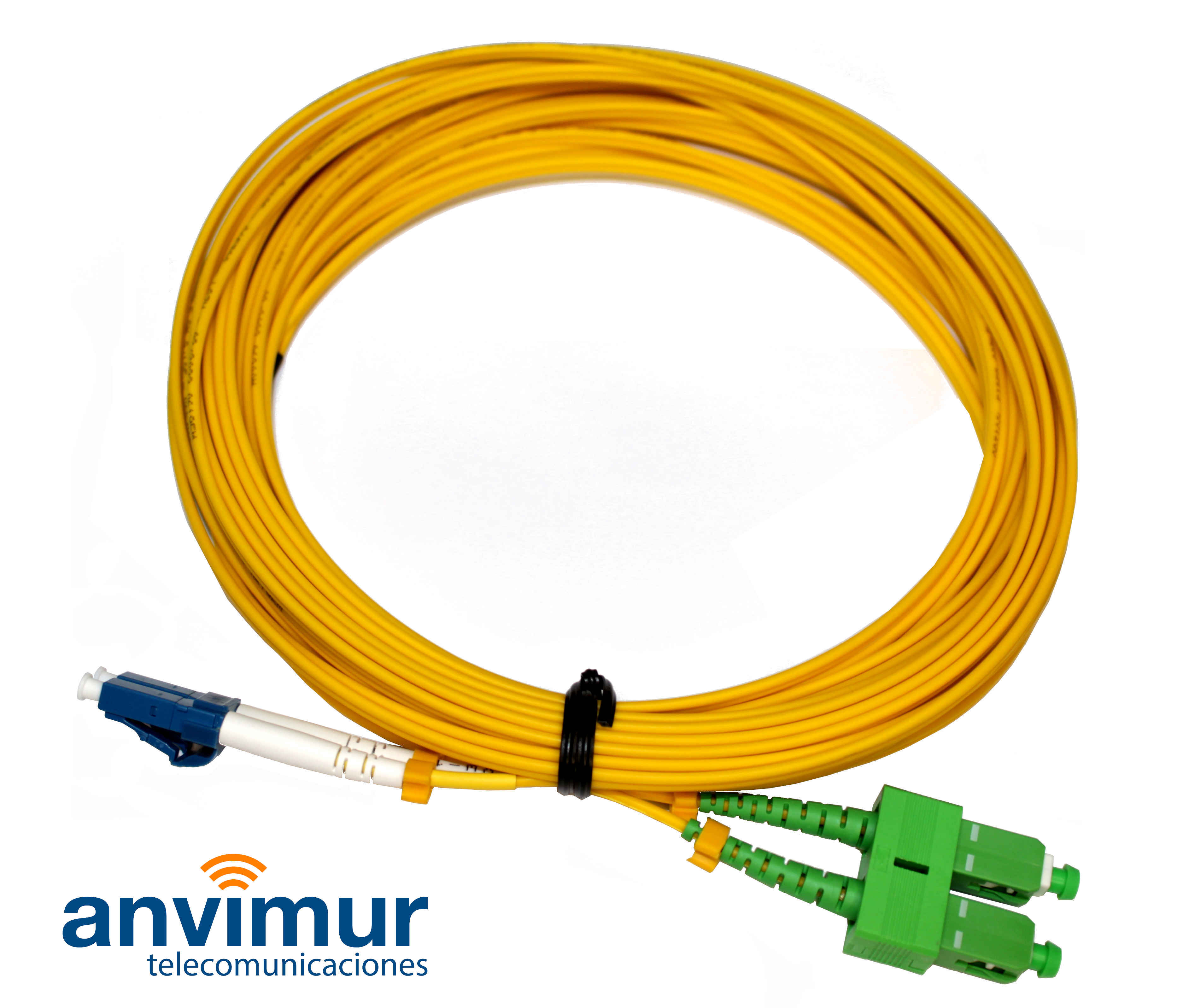 Cavo Fibra Ottica 7m - Multimodale Duplex 62,5/125 - LSZH