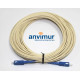 SC/UPC - SC/UPC Simplex 5mts fiber patch cable