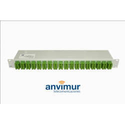 PATCH PANEL 1U 36 puertos SC/APC dúplex