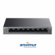 8-Port Desktop Gigabit Switch with PoE+
