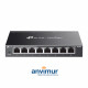 TL-ES208G Omada Switch Gigabit de 8 Puertos Fácil de Gestionar