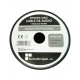 Cable Audio Paralelo Negro 100mts 2 x 1mm