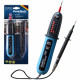 PeakTech P1094 – Comprobador de tensión de 12 ... 400 V CA/CC con pantalla LED