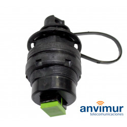 Adaptador H/H para conector rápido MINI SC Corning para Torpedos y CTO.