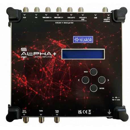 Amplificador Programable 6E+SAT 32 FILTROS