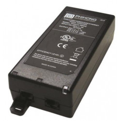 PoE Injector 100BASE-T/GbE 56V 1.1A