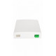 Optical rosette 1 port SC Premounted Pigtail+Adapt. | ANROSETA1SCP