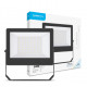 BLACK LED FLOODLIGHT 50W 6000K