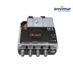 FIBRE IRS GTU - Convertidor OPTICO-RF QUAD para LNB óptico INVACOM