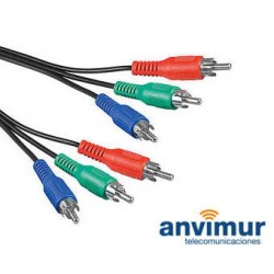 3 RCA TO 3 RCA CONNECTION, 1.5 M