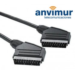 SCART/M TO SCART/M CONNECTION, 1.5 M