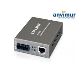 Gigabit 2 fiber SM media converter