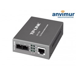 10/100 Mbps 2 fiber SM media converter