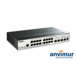 16 ports + 4 SFP Gigabit Switch Dlink DGS-3120