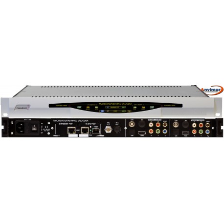 DECODER DUO MPEG-2 y H.264 FTA Multisalida