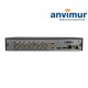 DVR 16 canales, Tríbrido (analógico/HDCVI/IP), 720P