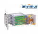 Distribuidor patch panel ORSM 4U Diseñado para 72 Fusiones | ODF72