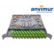 Distribuidor patch panel ORSM 4U Diseñado para 72 Fusiones | ODF72