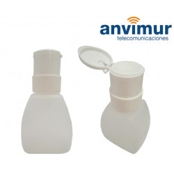 Botella dispensadora de alcohol isopropílico con seguro | LMBOT25