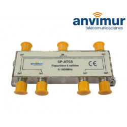 Splitter 5-1000Mhz 6 outputs Anvimur