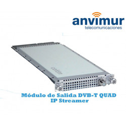 DVB-T output QUAD multiplexer