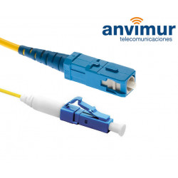 LC/UPC - SC/UPC SM9/125 3M Ø 2mm fiber patch cord