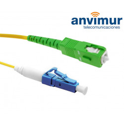 LC/UPC - SC/APC SM9/125 3M Ø 2mm fiber patch cord