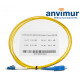 LC/UPC - SC/UPC SM9/125 3M Ø 2mm fiber patch cord