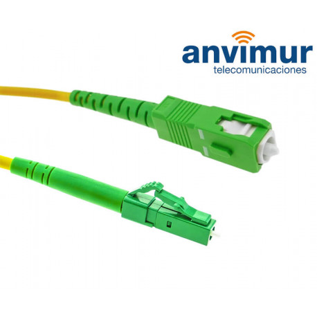 LC/APC - SC/APC SM9/125 3M Ø 2mm fiber patch cord