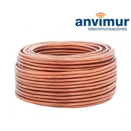 Cable Audio 100mts Libre Oxígeno 2 x 4 mm