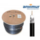 CATV Coaxial Cable Reel Ø10.2mm copper, black