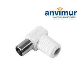 CONECTOR IECh ACODADO | 106-1100